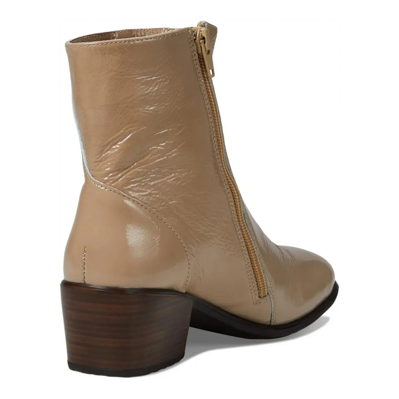 Goodie Patent Boot Cognac