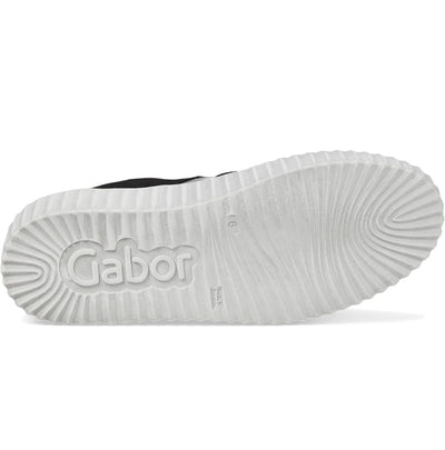 Gabor Black/Silver Sneaker 53.203.27