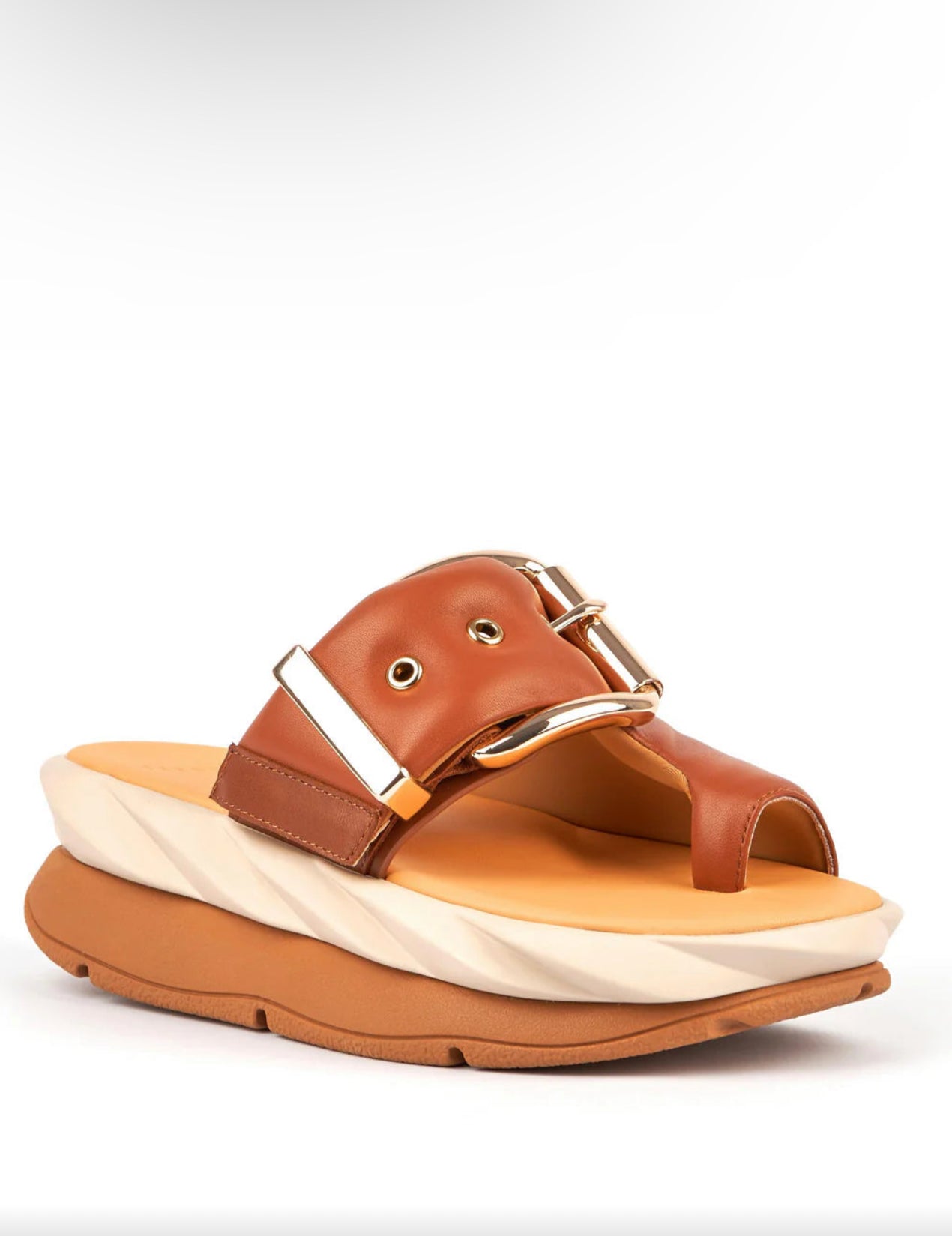 4CCCCEES Mellow Glow Sandal-Brown