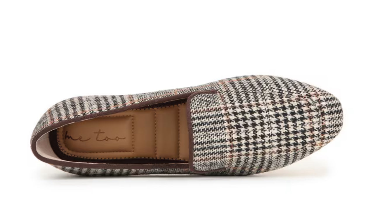 Promise 12 Loafer-Black/Brown Plaid