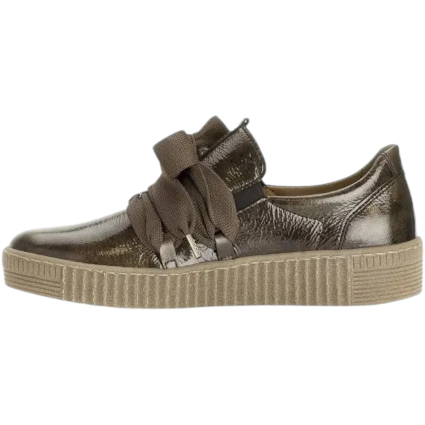 Patent Bow Sneaker 53.333.98-Bronze