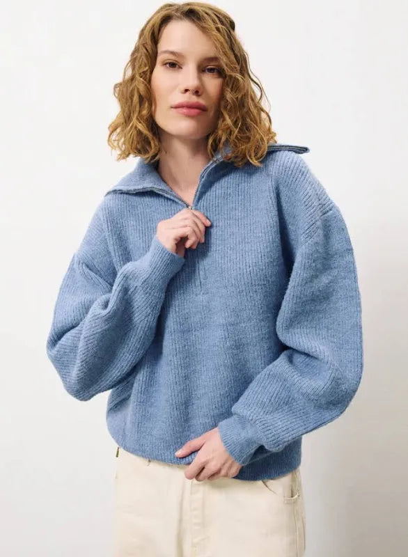 Naemi Sweater-Bleu