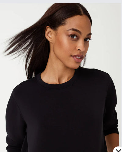 Spanx AirEssentials Crew Neck Dress Black