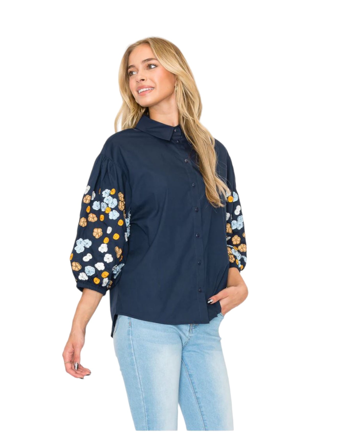 Willow Top Navy